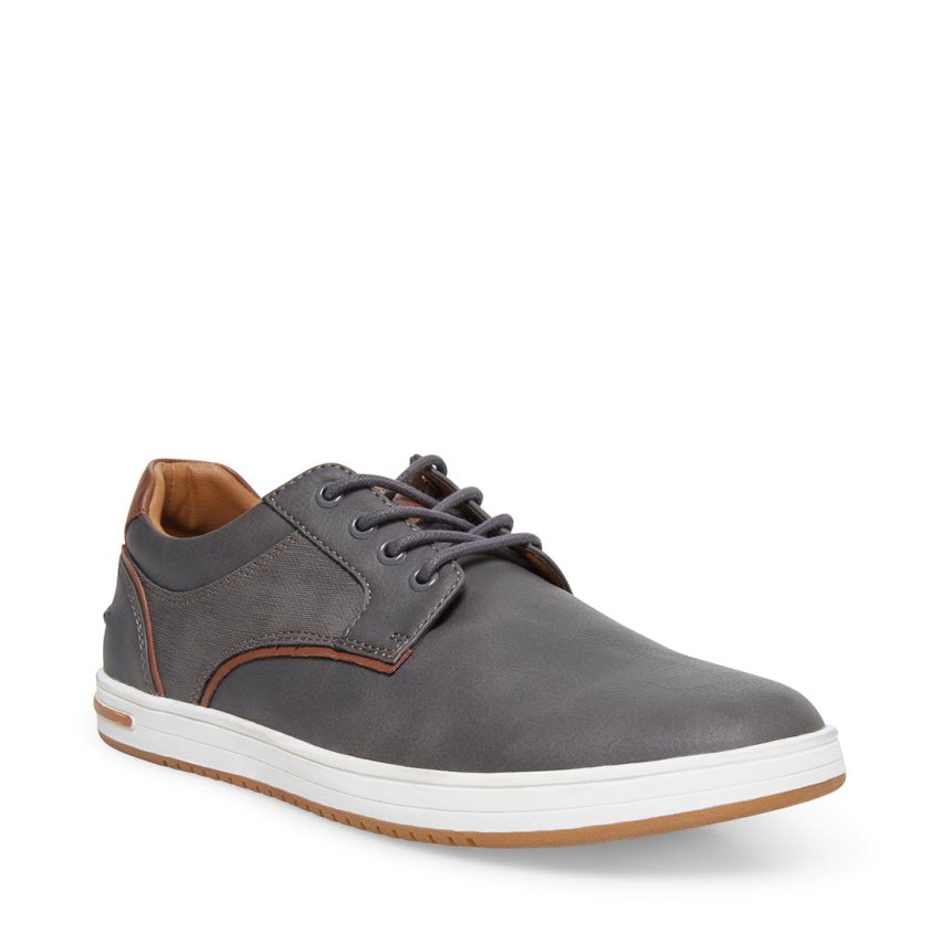 Grey Steve Madden Jalen Men's Sneakers | PH 3980HZD